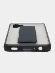 Черный чехол-накладка с магнитным держателем для /SAMSUNG/IPHONE/12MINI/A32