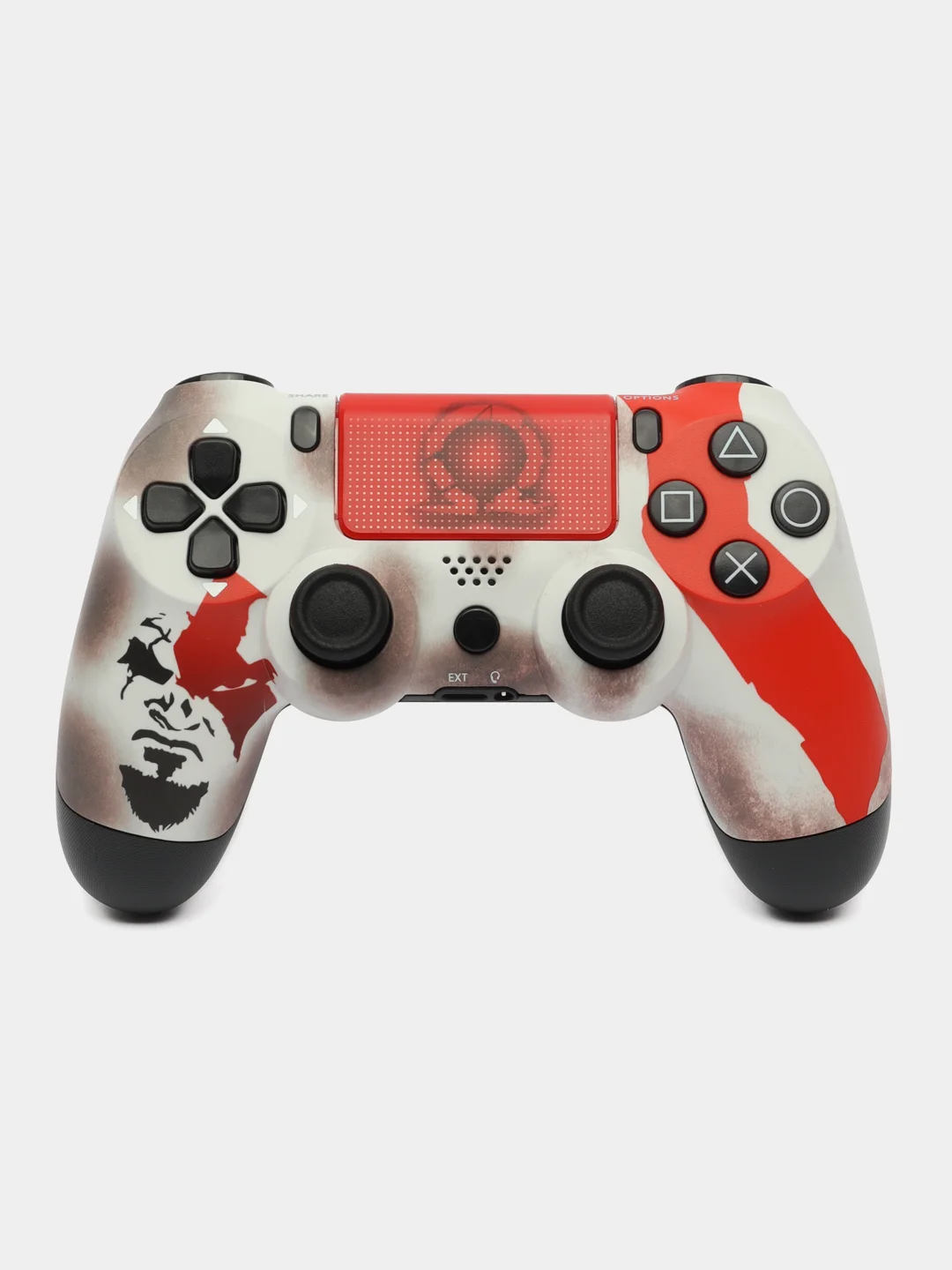 Бежевый джойстик PS4 DualShock геймпад беспроводной, Bluetooth, проводной с рисунком, с принтом, AA