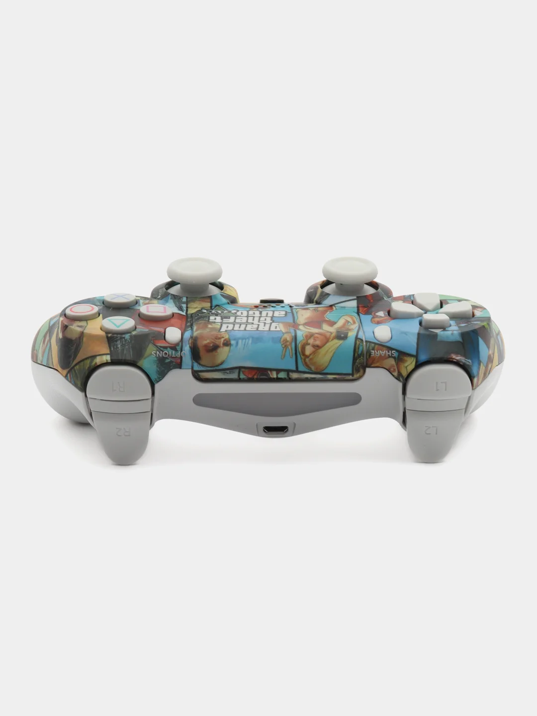 Голубой джойстик PS4 DualShock геймпад беспроводной, Bluetooth, проводной с рисунком, с принтом, AA