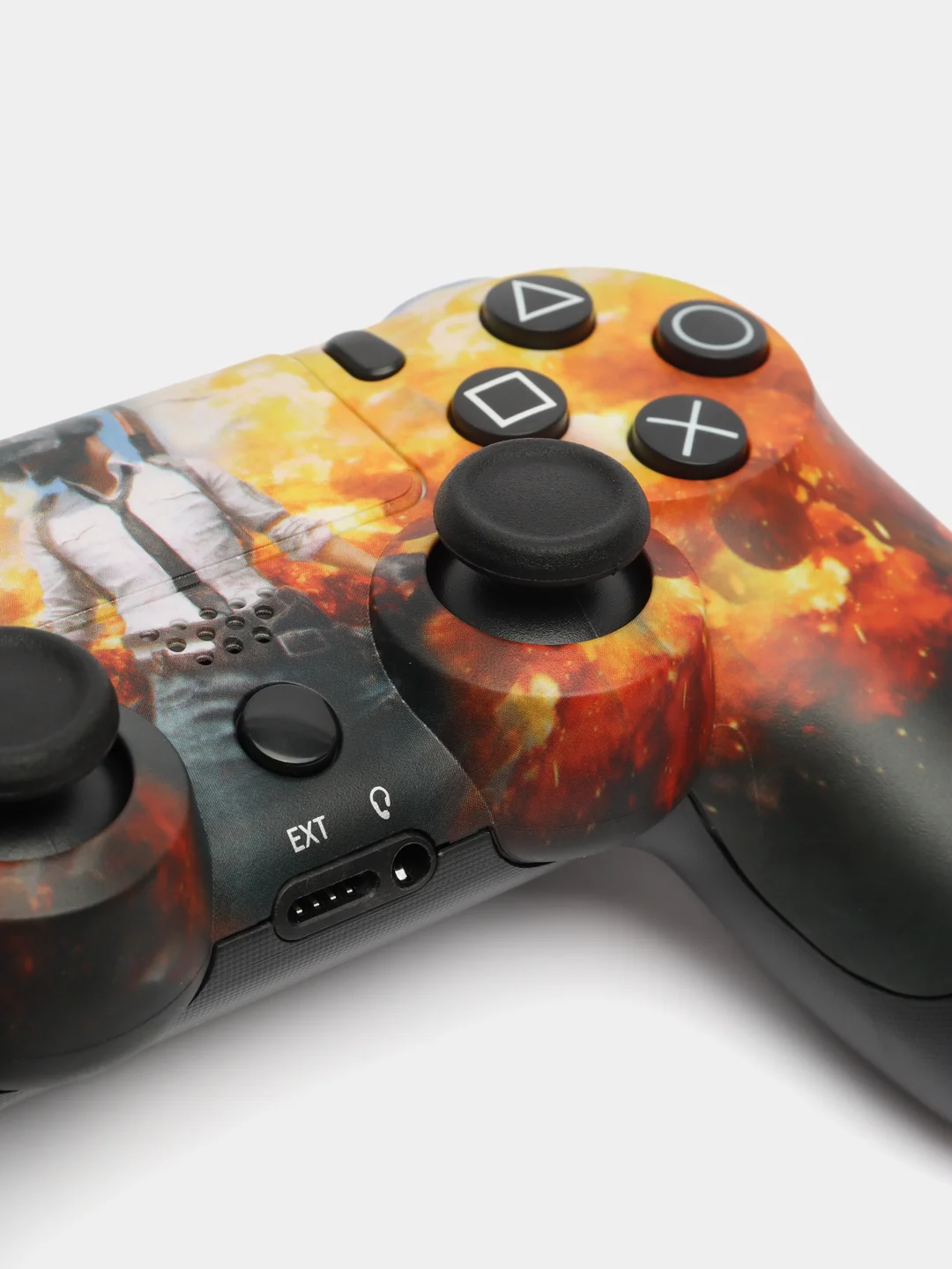 Оранжевый джойстик PS4 DualShock геймпад беспроводной, Bluetooth, проводной с рисунком, с принтом, AA