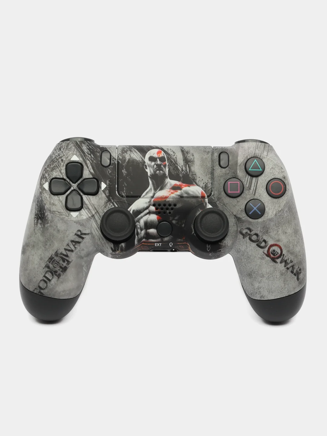Серый джойстик PS4 DualShock геймпад беспроводной, Bluetooth, проводной с рисунком, с принтом, AA