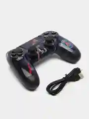 Синий джойстик PS4 DualShock геймпад беспроводной, Bluetooth, проводной с рисунком, с принтом, AA