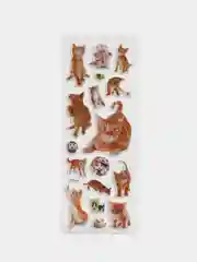 Рыжий наклейки-стикеры детские объемные Собачки, Кошки, Животные