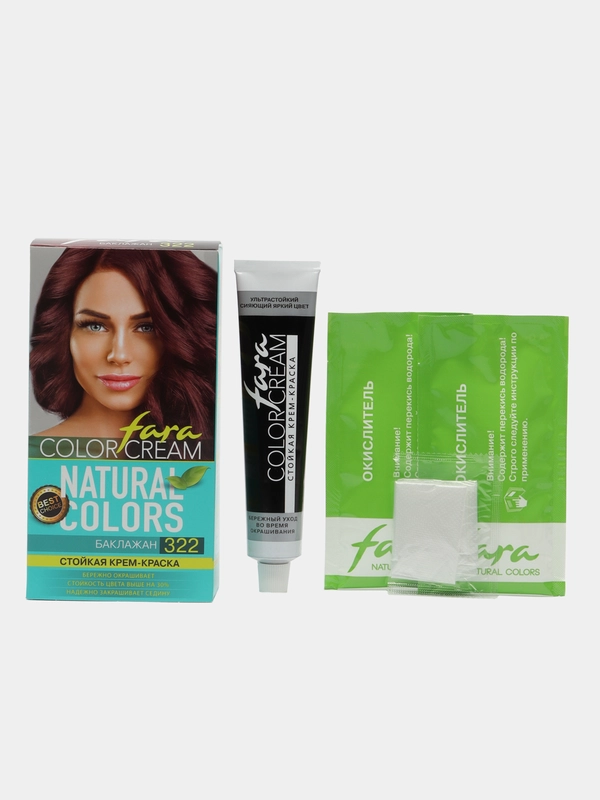 Краска для волос Fara Natural Colors 322 БАКЛАЖАН