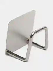 Серый металлик крючок самоклеющийся SimpleShop, 1 шт, для полотенца, банного халата, ключей