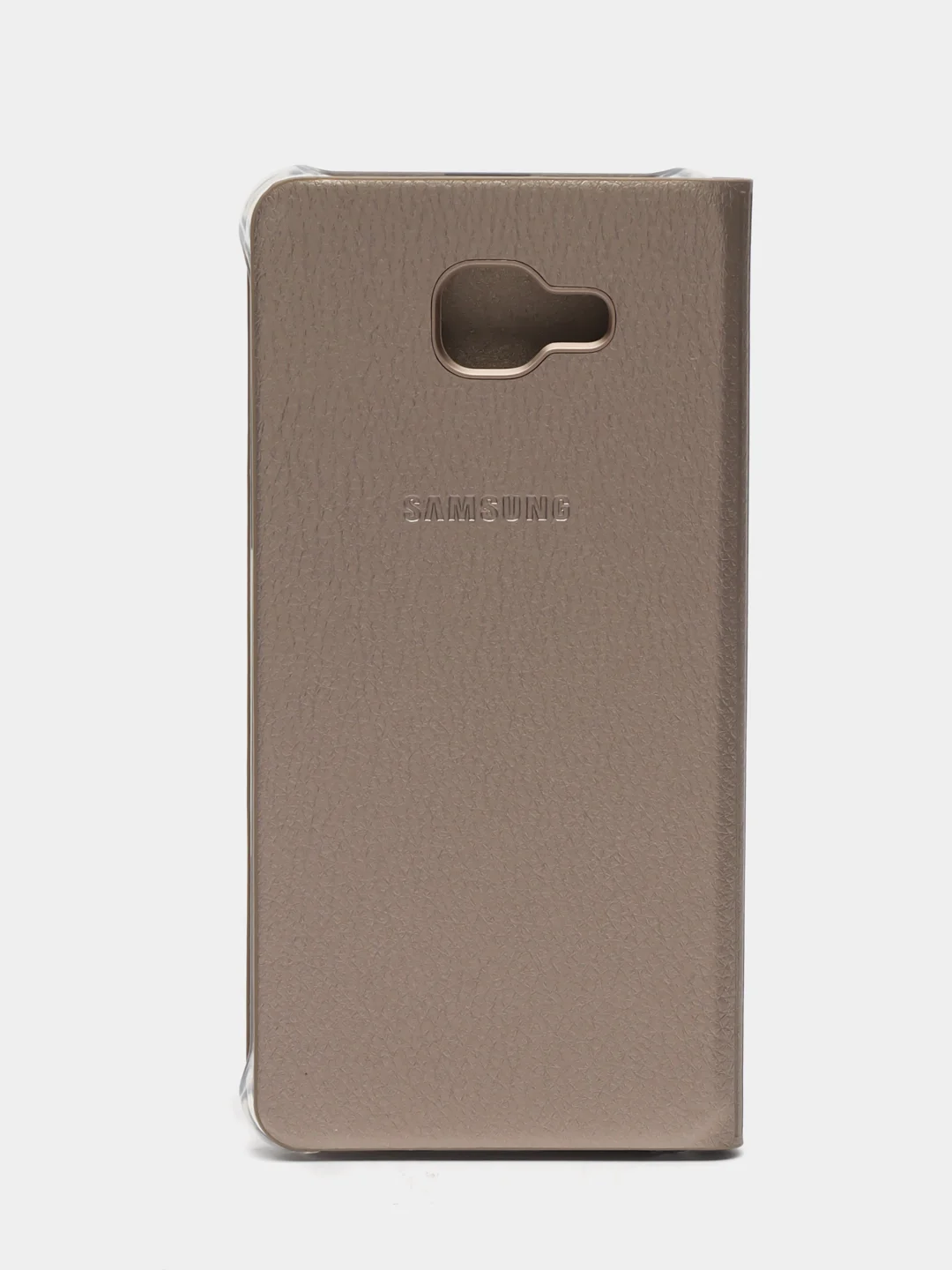 Бронзовый чехол книжка для Samsung A7 2016