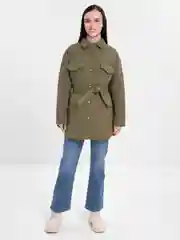 Зелёный хаки куртка рубашка демисезонная