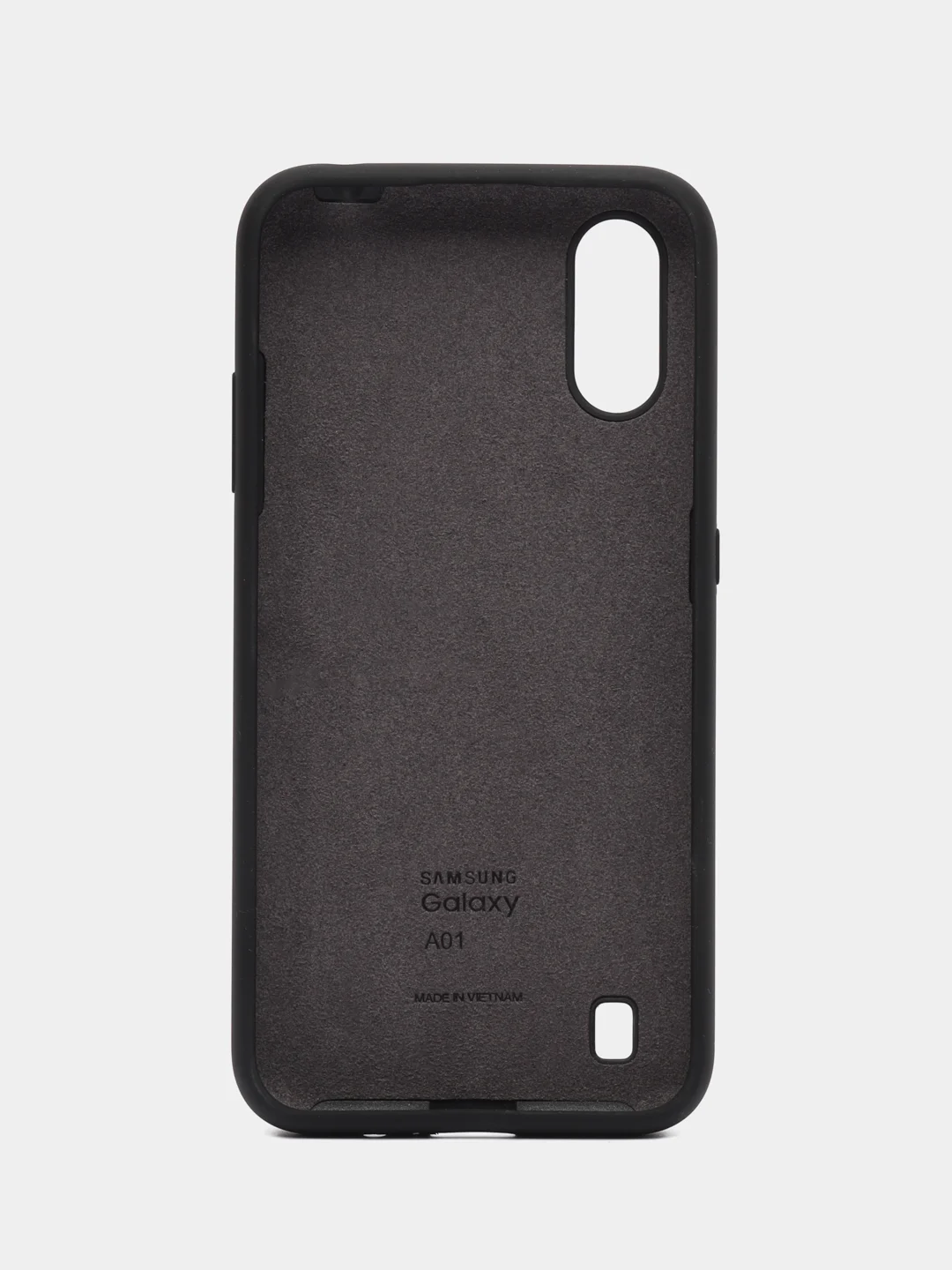 Тёмно-бирюзовый чехол Soft-touch для Samsung A01