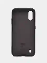 Тёмно-бирюзовый чехол Soft-touch для Samsung A01