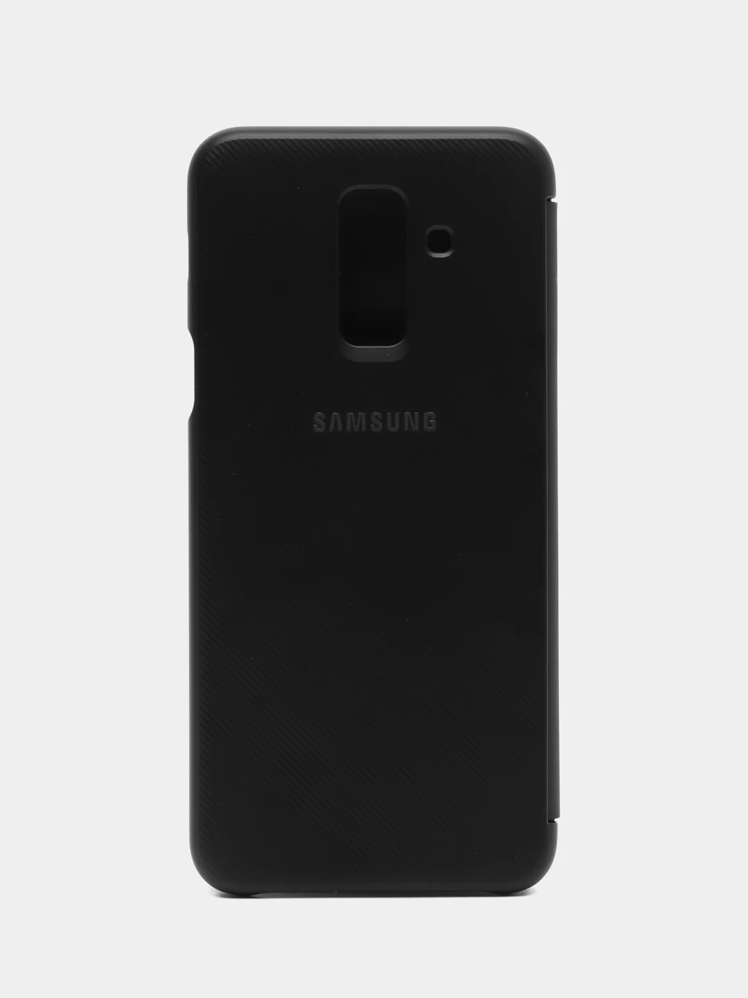 Синий чехол книжка для Samsung A6 Plus