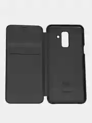Синий чехол книжка для Samsung A6 Plus