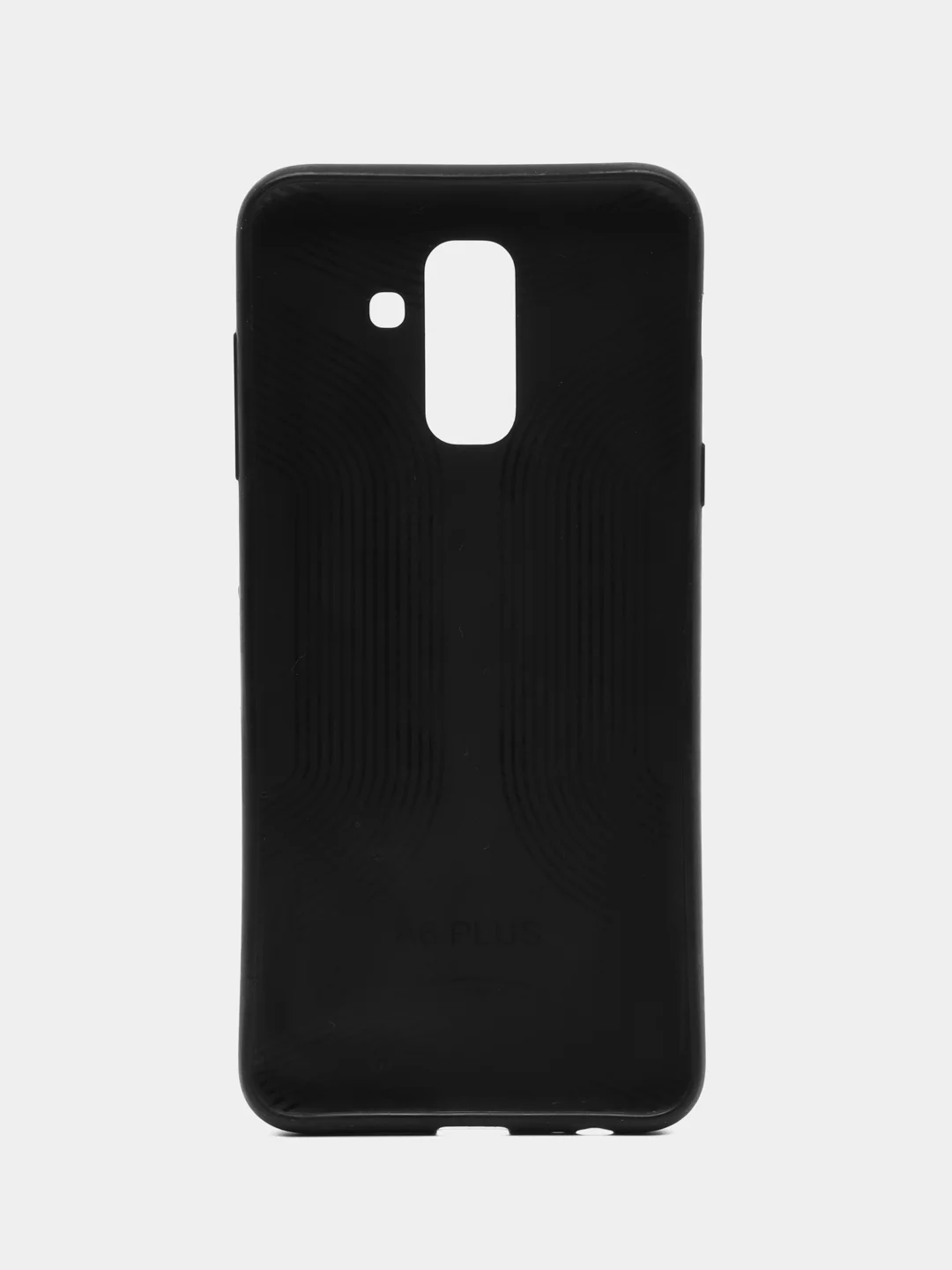 Серый чехол для Samsung A6 Plus