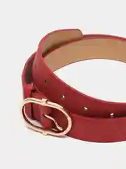 Розовый ремень женский
