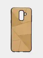 Бежевый чехол для Samsung A6 Plus