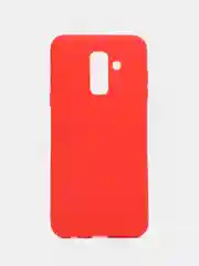 Красный чехол для Samsung A6 Plus