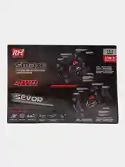 Радиоуправляемый монстр Remo Hobby SMAX 2 4WD 2.4G 1/16 RTR RH1631, масштаб 1:16, синий
