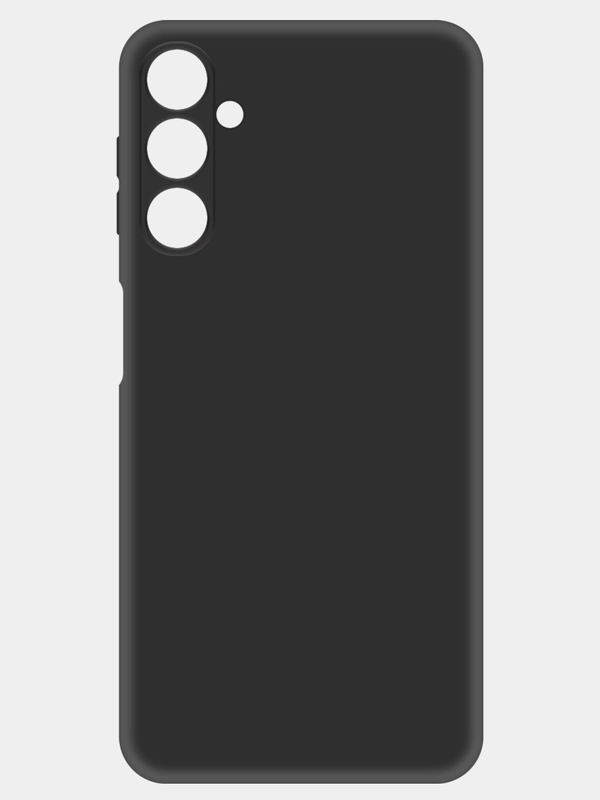 Чехол-накладка Krutoff Silicone Case для Samsung Galaxy A24 4G (A245) черный