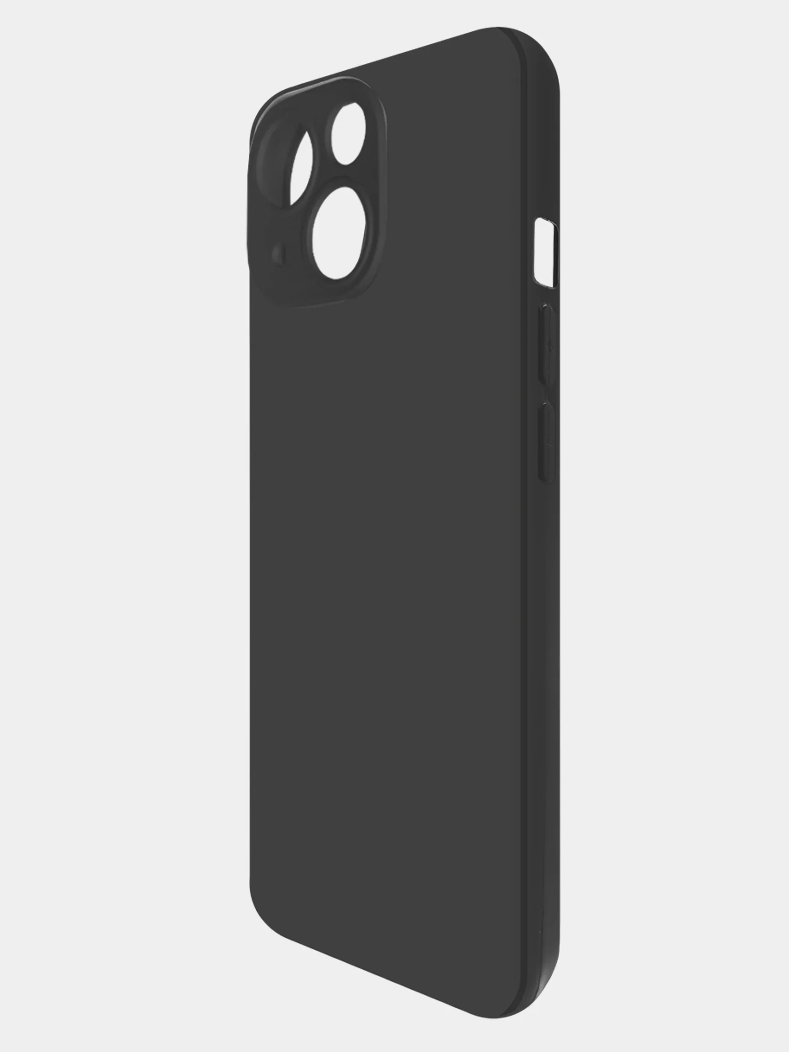 Чехол-накладка Krutoff Silicone Case для iPhone 14 черный