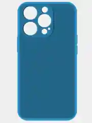 Чехол-накладка Krutoff Silicone Case для iPhone 14 Pro синий