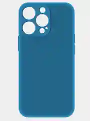 Чехол-накладка Krutoff Silicone Case для iPhone 14 Pro Max синий