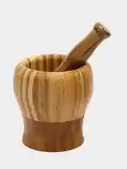 Ступка с пестиком, бамбук