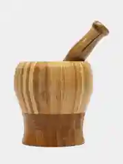 Ступка с пестиком, бамбук