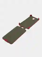 Красный чехол флипп для Samsung Note 3