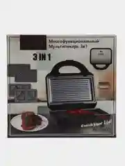 Прибор для выпечки "Мультипекарь" 3 в 1: Гриль, венские вафли, сэндвич