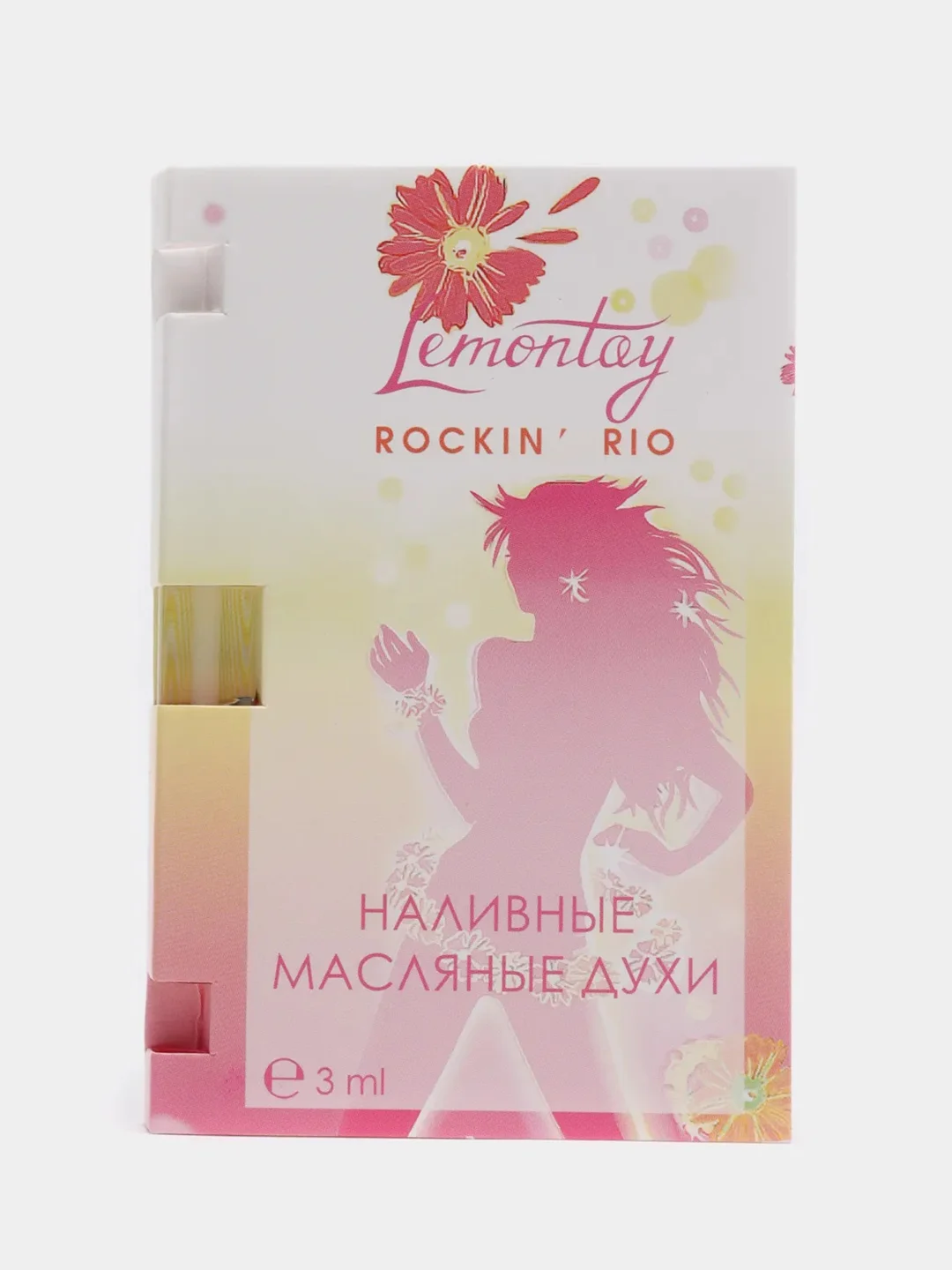 Lemontay масляные духи женские №521 : rockin rio, рокин рио, 3 мл