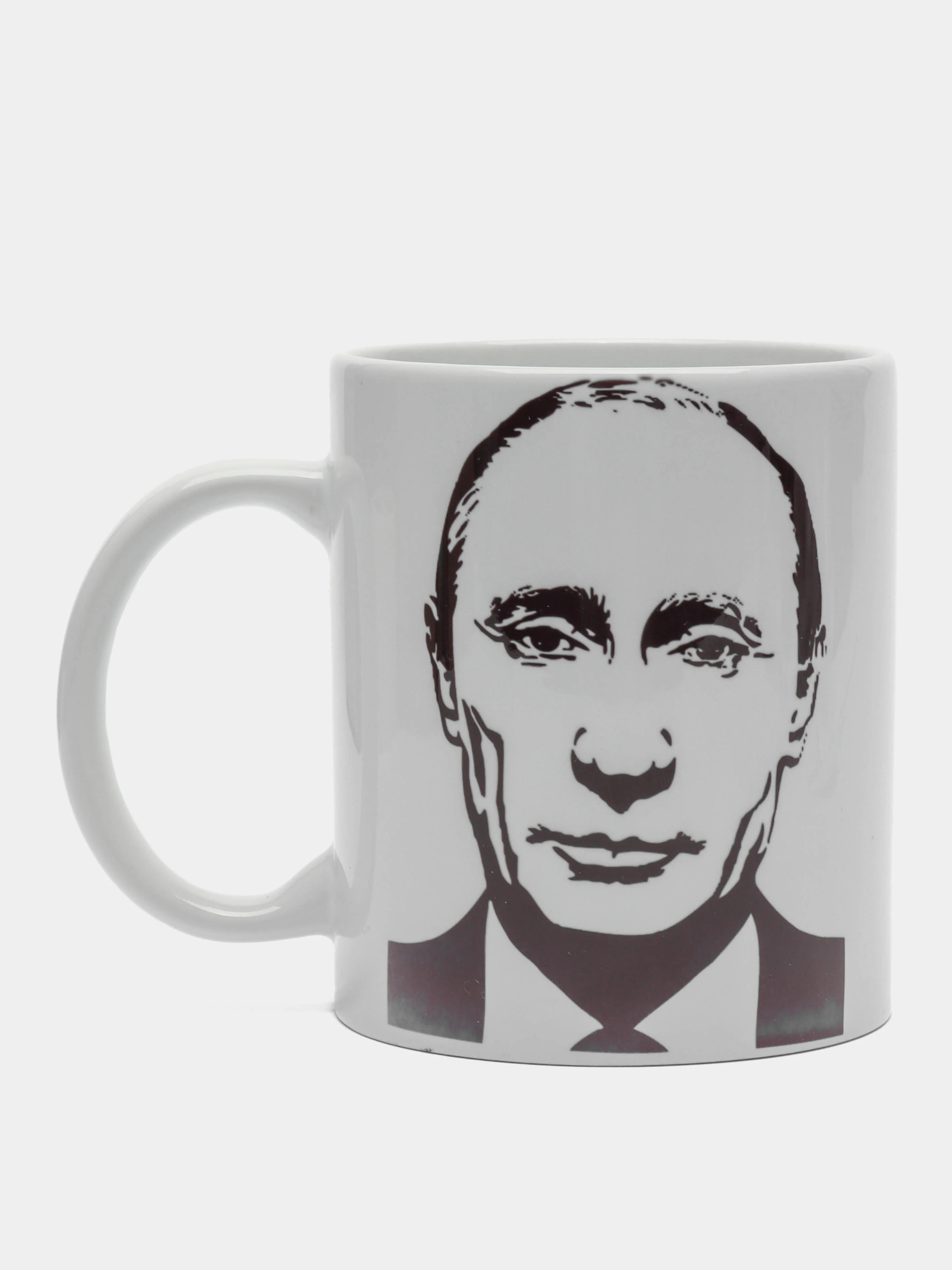 Кружка сувенирная, подарочная с принтом " Путин "