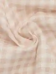 Бязь "Клетка бежевая" 120 г/м2 ширина 150 см