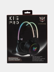 Наушники игровые компьютерные с микрофоном RGB подсветка ONIKUMA X15 Pro лучший подарок
