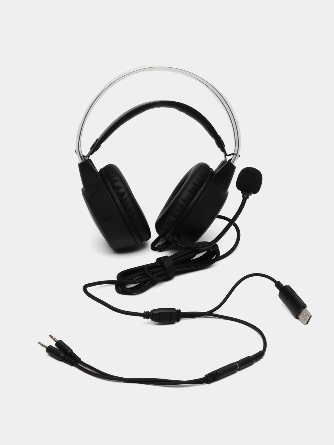 Наушники игровые компьютерные с микрофоном RGB подсветка ONIKUMA X15 Pro лучший подарок