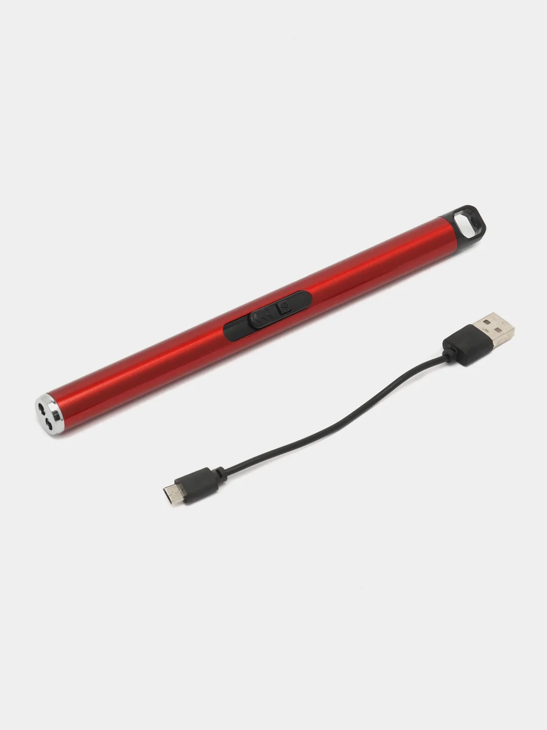 Багровый зажигалка электронная плазменная, с USB зарядкой, зажигалка для газовой плиты