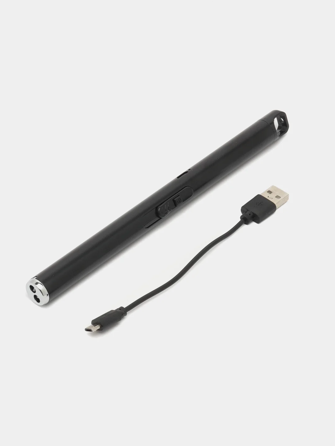 Черный зажигалка электронная плазменная, с USB зарядкой, зажигалка для газовой плиты