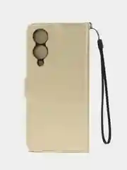 Багровый чехол-книжка с магнитной застежкой для Vivo Y17s 4G (Виво y17с 4Г)