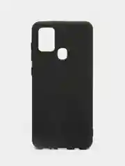 Чехол силиконовый Samsung Galaxy A21s, Самсунг Галакси А21с, черный