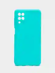 Бирюзовый чехол Samsung Galaxy A12 / M12, силиконовый