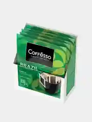 Кофе молотый для чашки Coffesso Brazil Alto в дрип-пакетах 5х10 г