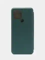 Зеленый чехол-книжка для Xiaomi Redmi A1+/A2+ Plus/Poco C51 (Сяоми Редми А1+/А2+ Плюс)