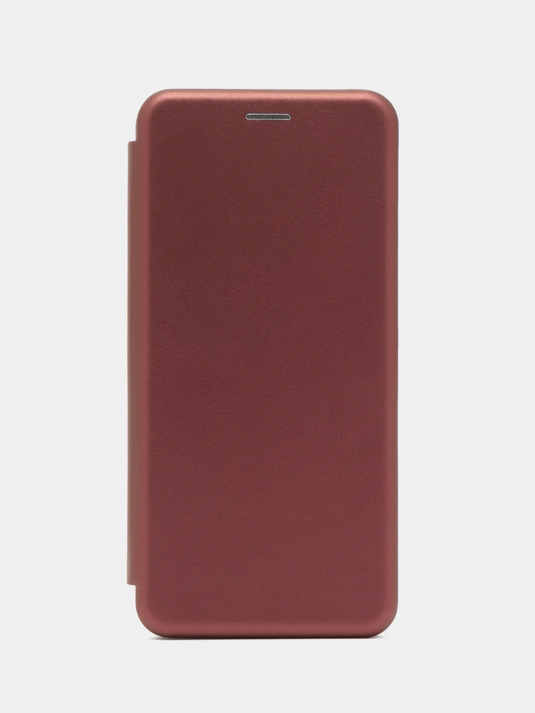 Багровый чехол-книжка для Xiaomi Redmi A1+/A2+ Plus/Poco C51 (Сяоми Редми А1+/А2+ Плюс)