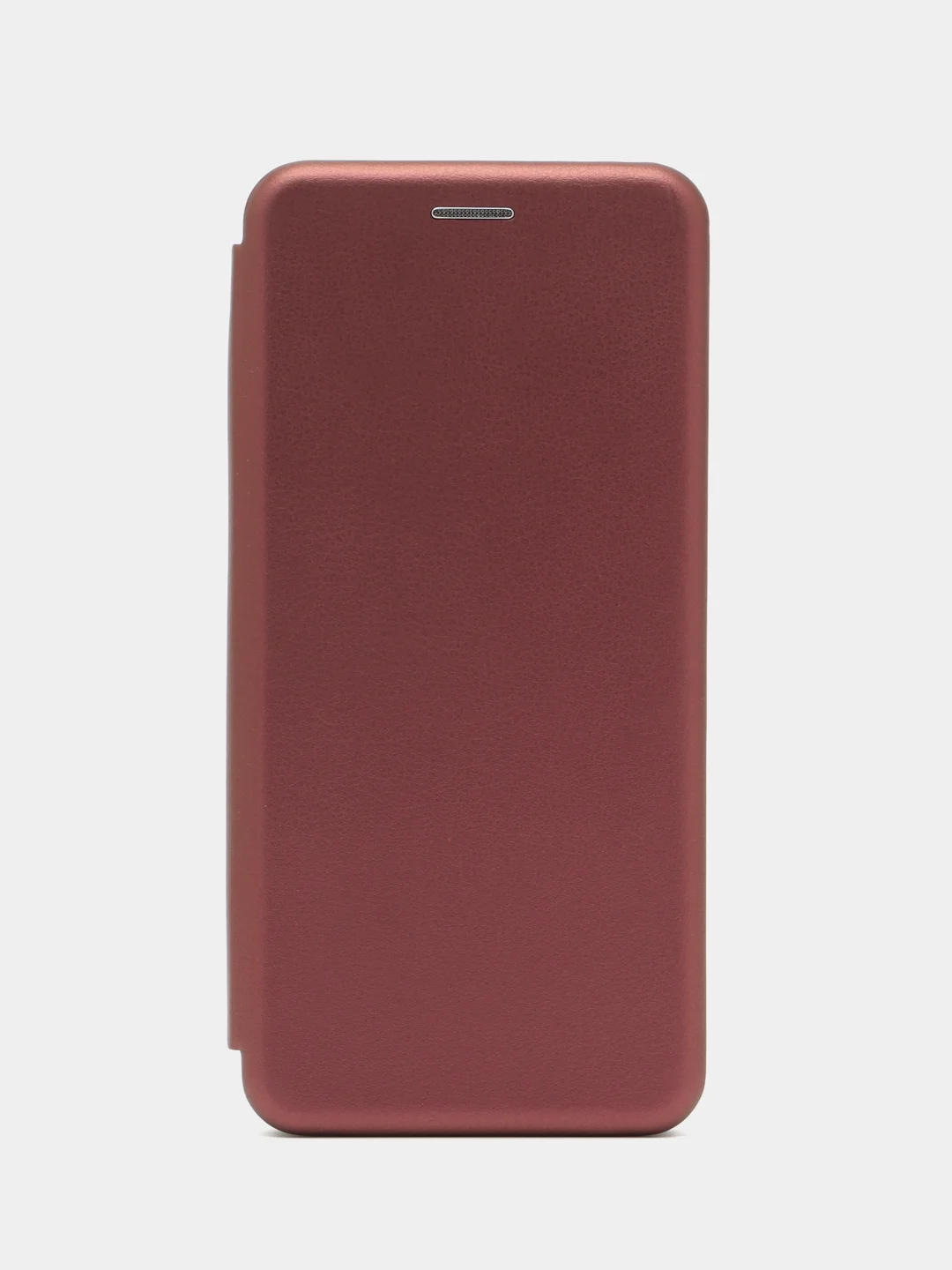 Багровый чехол-книжка для Realme 8 4G / Realme 8 Pro 4G (Реалми 8 Про)