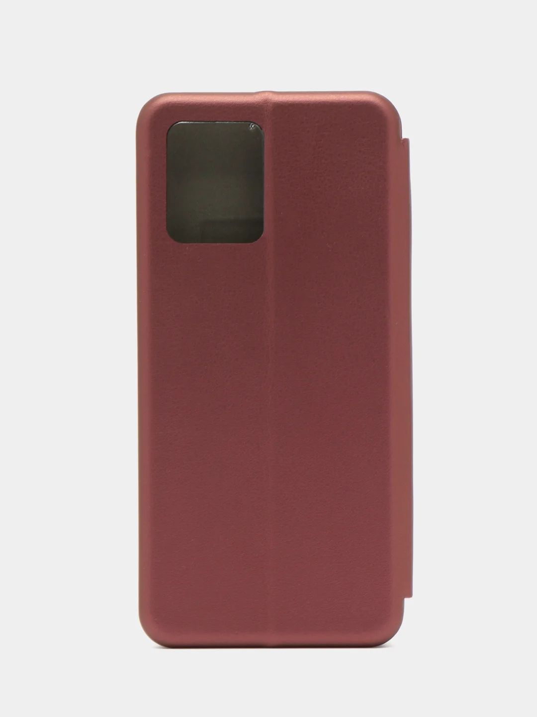 Багровый чехол-книжка для Realme 8 4G / Realme 8 Pro 4G (Реалми 8 Про)