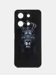 Марсала чехол для Infinix Note 30i 4G (Инфиникс Ноут 30 Ай)  с принтом, с рисунком
