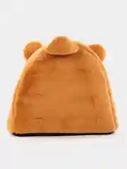 Рыжий мягкий домик для кошек и собак мелких пород, "Клампи Мишка", 35 х 50 х 30 см