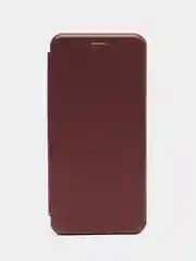 Багровый чехол-книжка для Infinix Note 30 Pro (Инфиникс Ноут 30 Про)