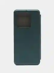 Зеленый чехол-книжка для Infinix Note 30 Pro (Инфиникс Ноут 30 Про)