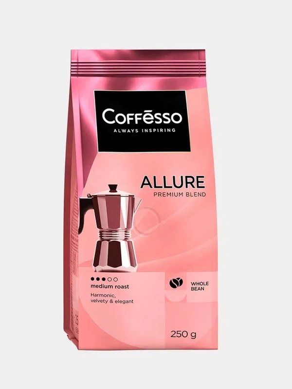 Кофе в зернах Coffesso ALLURE 250г