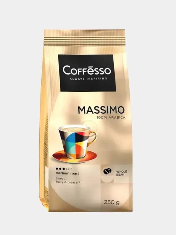 Кофе в зернах Coffesso MASSIMO 250г