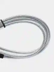 Серый кабель для зарядки 3 в 1, Lightning, TYPE-C, MICRO USB, 120 см